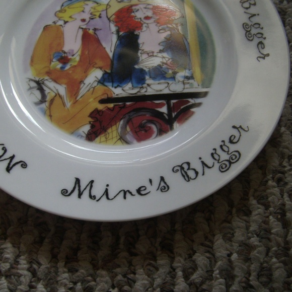 Mines Bigger Anne Ormsby House Prill Dessert Plate - Picture 6 of 7